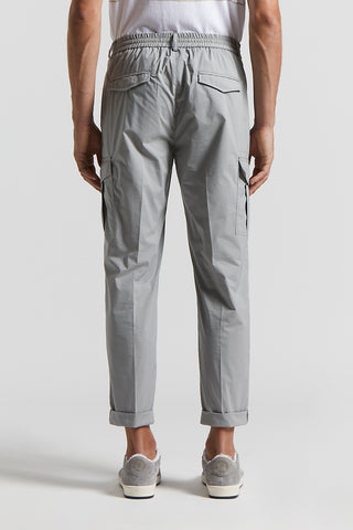 Lightweight stretch cotton jogger trousers