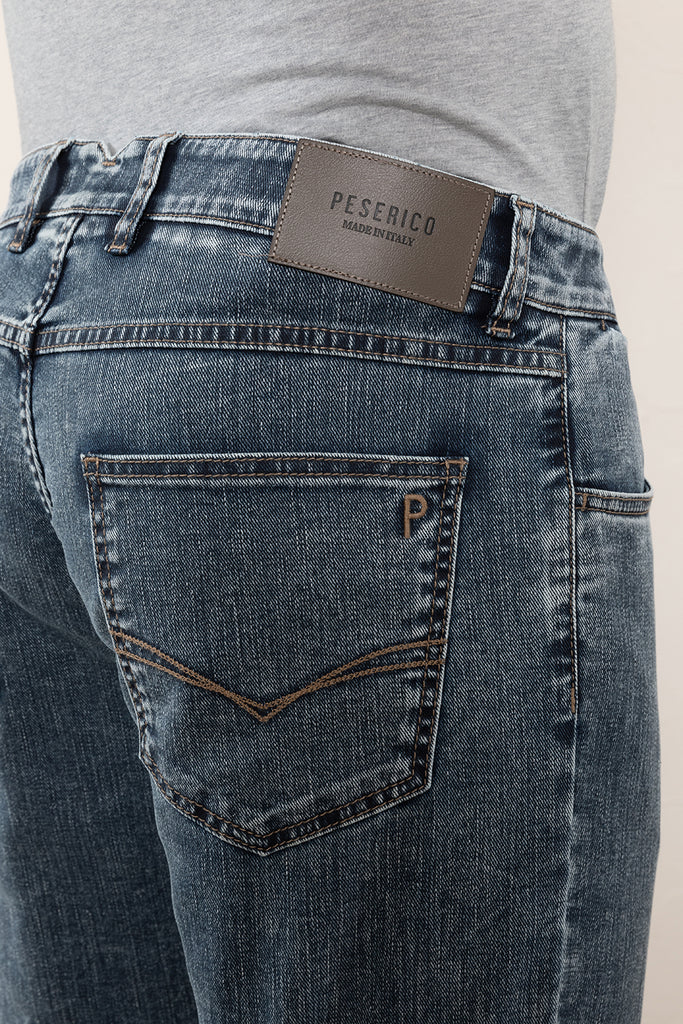 Soft cotton 5-pocket jeans  