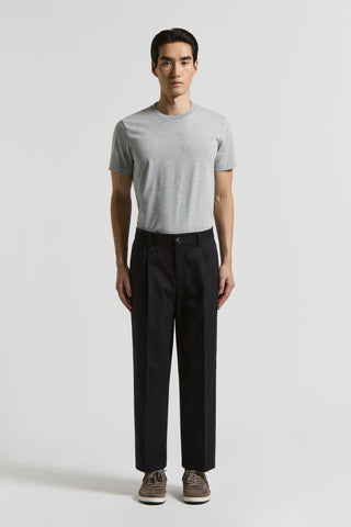 Pantaloni in caldo twill di cotone stretch