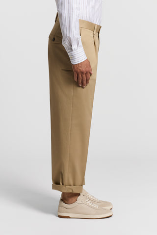 Pantalone in gabardina di cotone