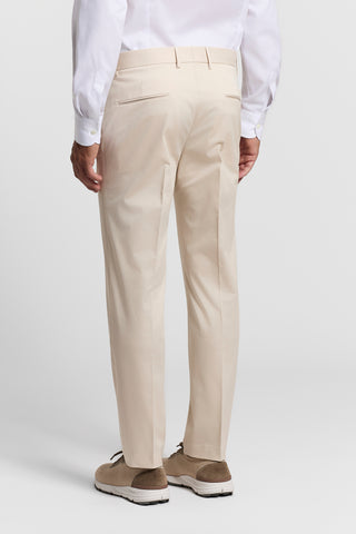 Pure cotton gabardine chino trousers