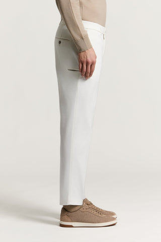 Pantalone chino in twill di cotone