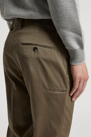 Heavy cotton twill trousers