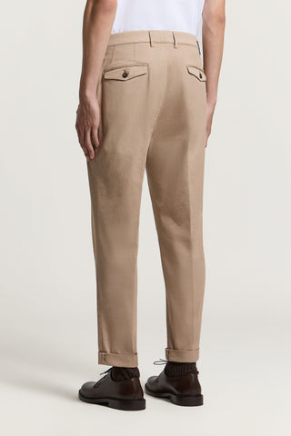 Pantalone chino in twill di cotone