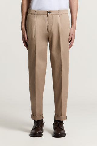 Pantalone chino in twill di cotone