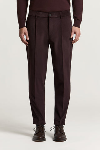 Cotton corduroy chino pants
