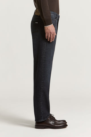 Denim in twill di cotone
