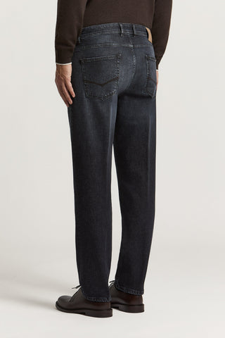 Denim in twill di cotone