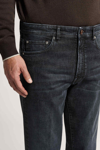 Denim in twill di cotone