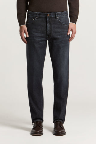 Denim in twill di cotone