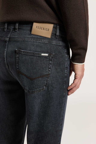 Denim in twill di cotone