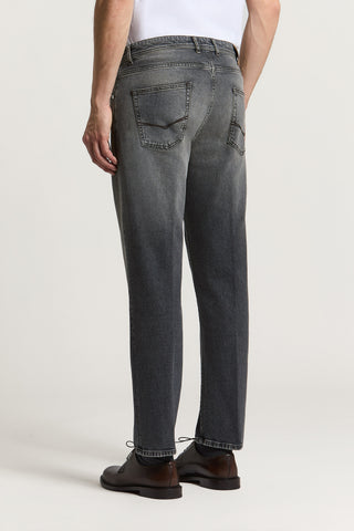 Denim in twill di cotone