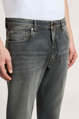Denim in twill di cotone