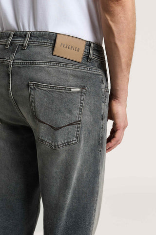 Denim in twill di cotone