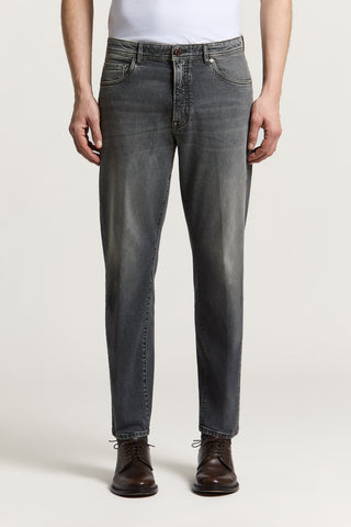 Denim in twill di cotone