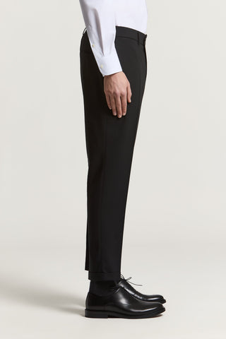 Pantalone in tela di lana tecnica