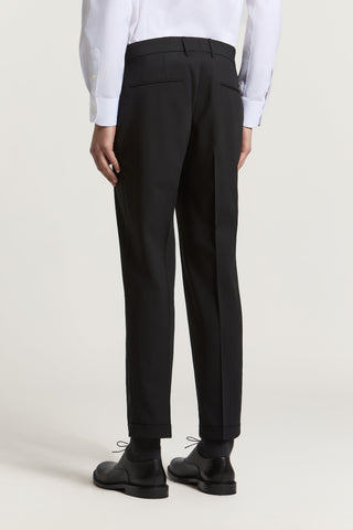Pantalone in tela di lana tecnica
