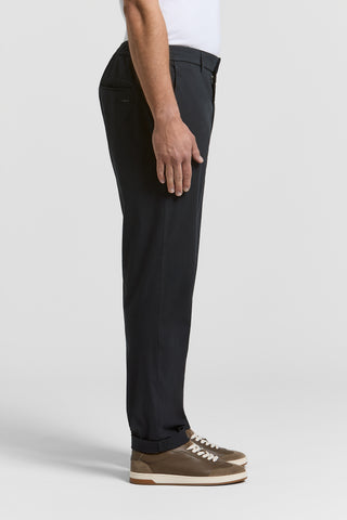 Pantaloni jogger in popeline di cotone