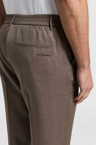 Pantalone in lino misto lana