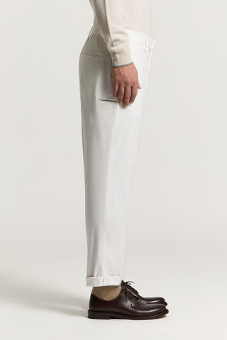 Pantalone jogger in velluto