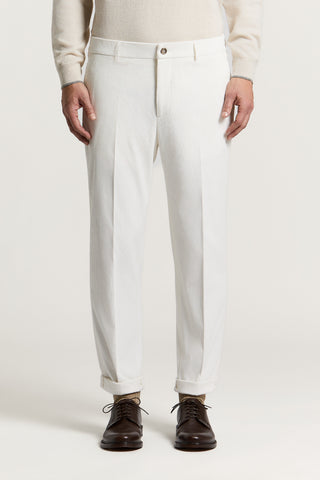 Pantalone jogger in velluto