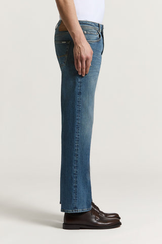 Denim twill in cotone