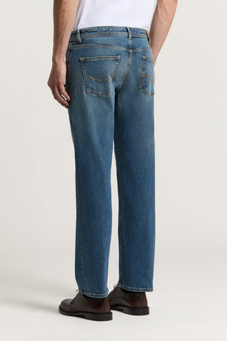 Denim twill in cotone