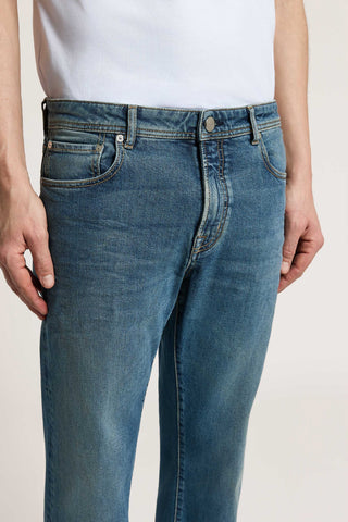 Denim twill in cotone