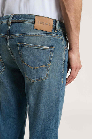 Denim twill in cotone
