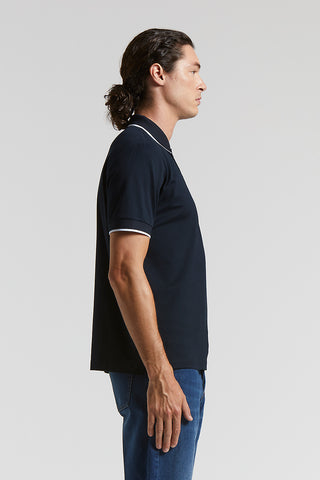 Lightweight Supima cotton piqué polo shirt