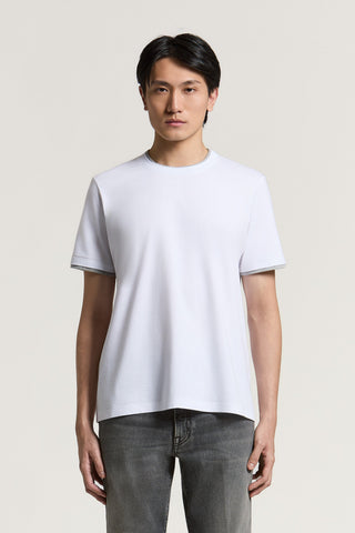 T-Shirt in jersey di puro cotone