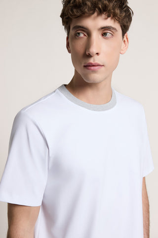 T-Shirt in jersey di cotone