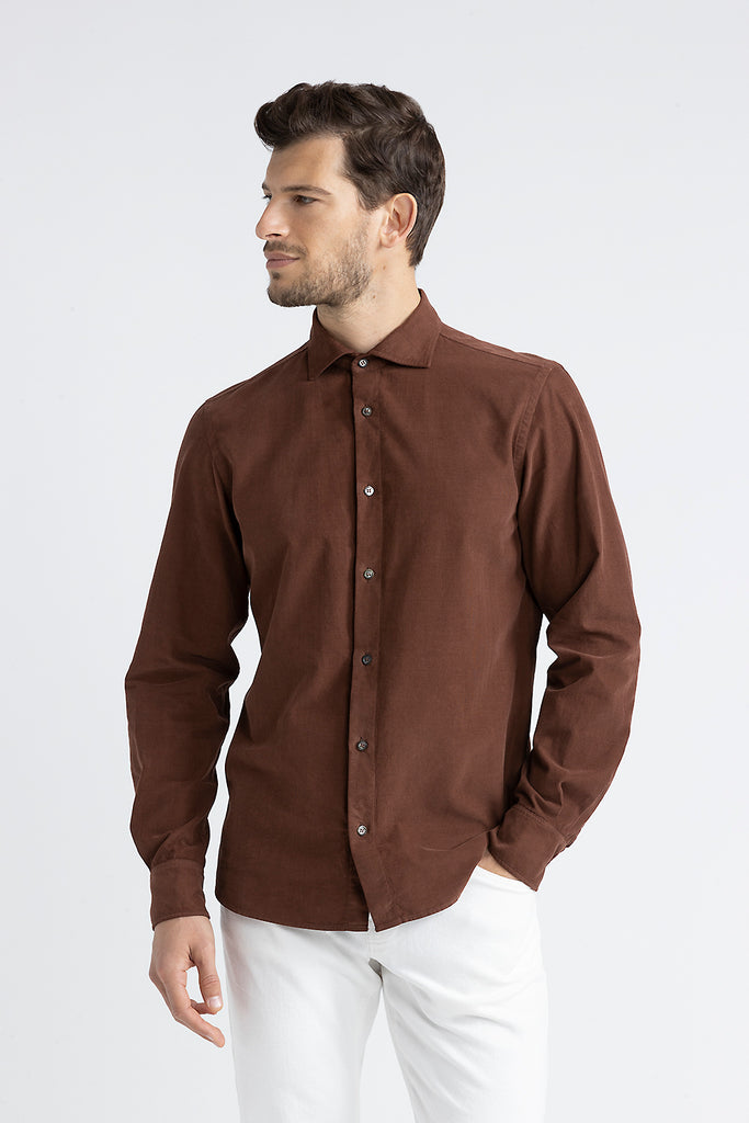 Cotton needlecord shirt  