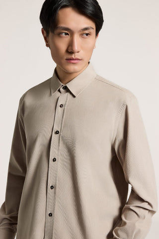 Camicia in velluto di puro cotone