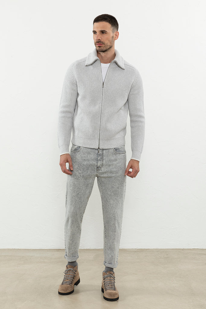 Denim regular fit 5 pocket jeans  