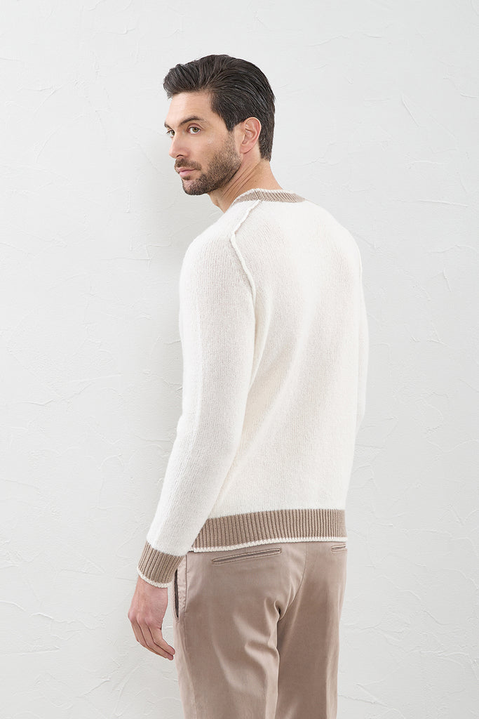 Wool and cashmere sweater  
