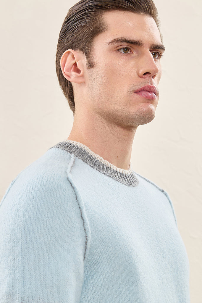 Wool and cashmere sweater  