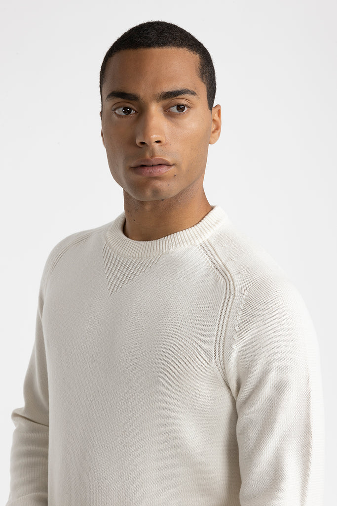 Wool crewneck sweater  