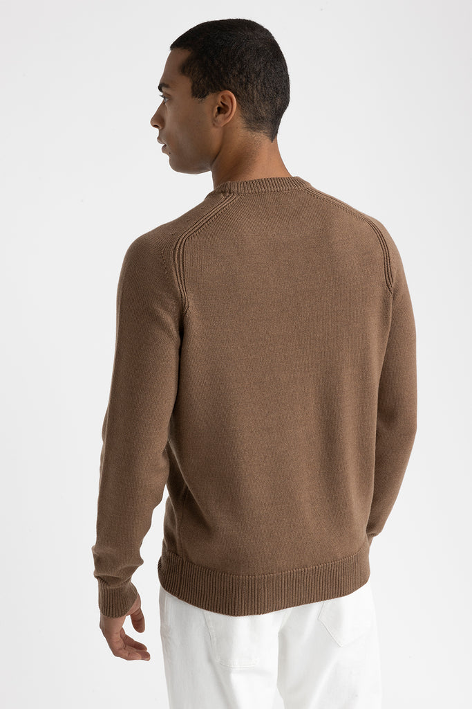 Wool crewneck sweater  