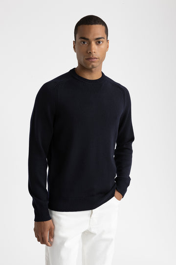 Wool crewneck sweater  