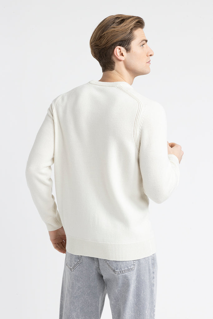 Extrafine pure merino wool sweater  