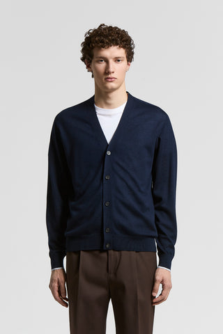 Cardigan in maglia integrale