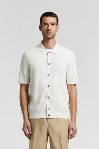 Camicia tricot in cotone
