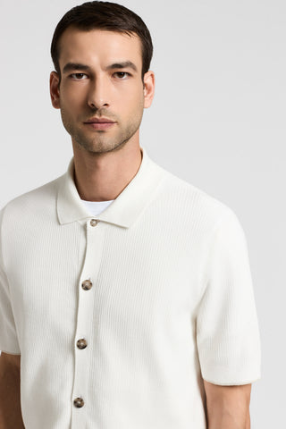 Camicia tricot in cotone