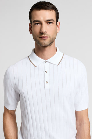 Polo tricot in cotone