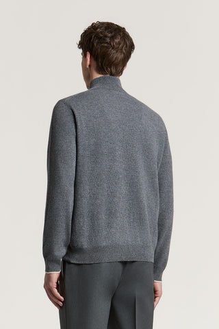 Maglia in lana merino e cashmere