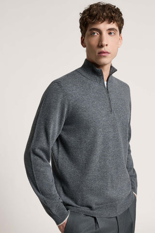 Maglia in lana merino e cashmere