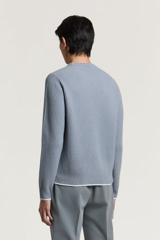 Maglia in lana merino e cashmere