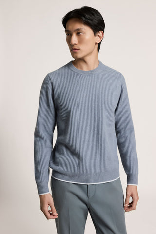 Maglia in lana merino e cashmere