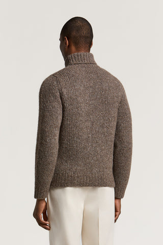 Maglia in filato di lana, alpaca e cotone